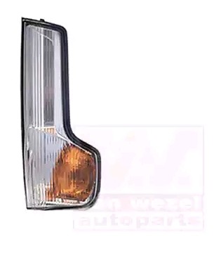 VAN WEZEL Blinker IVECO 2817916 5801823334,5802495899 Blinklicht,Fahrtrichtungsanzeiger,Blinkleuchte,Seitenblinker von VAN WEZEL