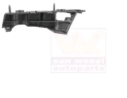 VAN WEZEL Halter, Stoßfänger AUDI 0327567 8K0807283 von VAN WEZEL