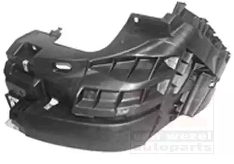 VAN WEZEL Halter, Stoßfänger OPEL,RENAULT,NISSAN 3795565 4416807,620350101R von VAN WEZEL