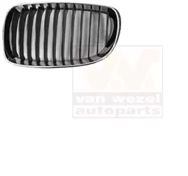 VAN WEZEL Kühlergrill BMW 0628511 51137166439 Kühlergitter von VAN WEZEL