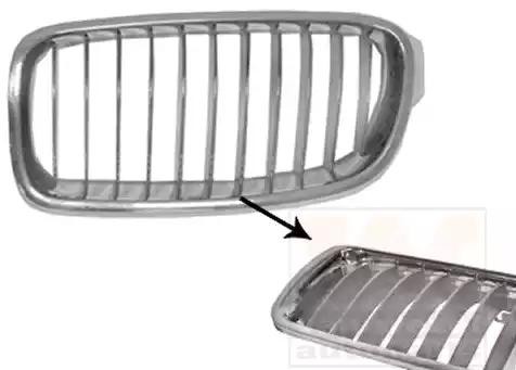 VAN WEZEL Kühlergrill BMW 0670413 51137263479 Kühlergitter von VAN WEZEL