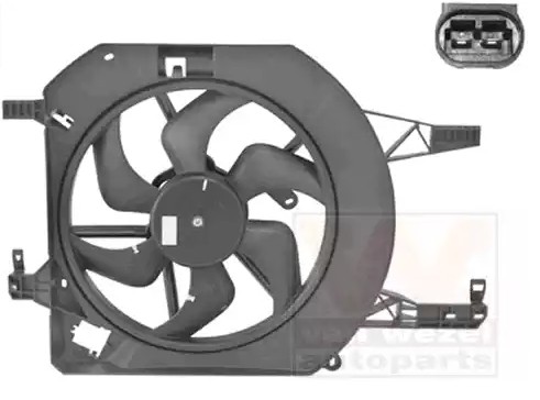 VAN WEZEL Lüfter OPEL,RENAULT 4394746 4408009,4433299,4434971 Elektrolüfter,Hochleistungslüfter,Motorgebläse,Kondensatorlüfter,Lüfter, Motorkühlung von VAN WEZEL