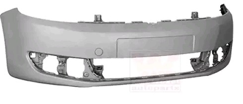 VAN WEZEL Stoßstange VW 5887574 5M0807217AD,5M0807217ADGRU,5M0807217N Stoßfänger,Frontschürze,Frontstoßstange 5M0807217NGRU,5M0807221NGRU von VAN WEZEL