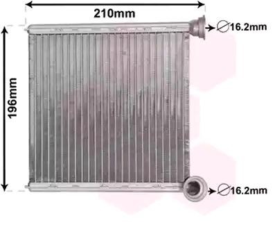 VAN WEZEL Wärmetauscher VW,AUDI,SKODA 03006385 5Q0819031,5Q0819031B Plattenwärmetauscher,Heizungskühler,Wärmetauscher, Innenraumheizung von VAN WEZEL