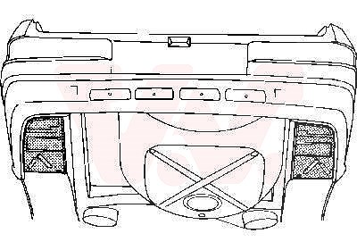 Van Wezel Bodenblech fuer Kofferraum [Hersteller-Nr. 3010333] für Mercedes-Benz von VAN WEZEL