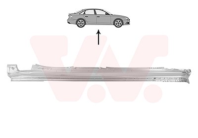 Van Wezel Einstiegsblech [Hersteller-Nr. 0326104] für Audi, Seat von VAN WEZEL