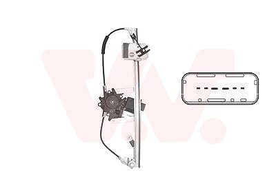 Van Wezel Fensterheber [Hersteller-Nr. 4366265] für Renault von VAN WEZEL