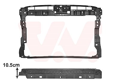 Van Wezel Frontverkleidung [Hersteller-Nr. 5742778] für VW von VAN WEZEL