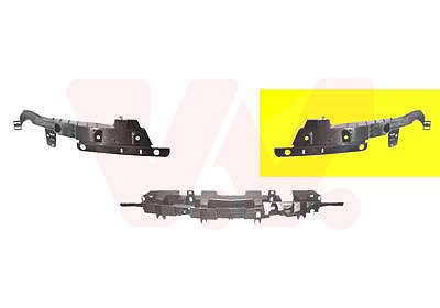 Van Wezel Halter, Stoßfänger [Hersteller-Nr. 3749567] für Opel von VAN WEZEL