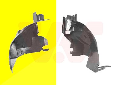 Van Wezel Innenkotflügel, vorn (Kunststoff), vorn [Hersteller-Nr. 3014434] für Mercedes-Benz von VAN WEZEL