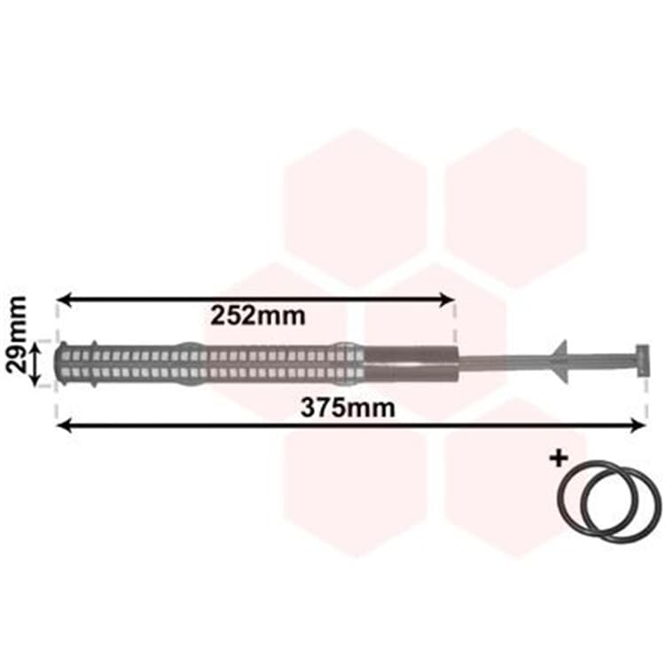 Van Wezel Klimatrockner Audi Q7 Opel Astra Zafira Porsche Cayenne VW T5 von VAN WEZEL