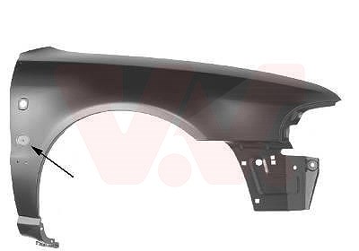 Van Wezel Kotflügel, vorn [Hersteller-Nr. 0323656] für Audi von VAN WEZEL