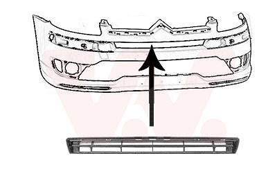 Van Wezel Kühlergitter [Hersteller-Nr. 0970510] für Citroën von VAN WEZEL