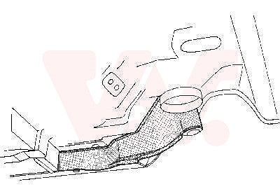 Van Wezel Längsträger, hinten, am Hinterrad [Hersteller-Nr. 3010328] für Mercedes-Benz von VAN WEZEL