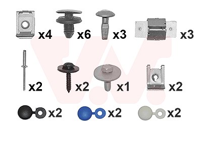 Van Wezel Montagesatz, Stoßfänger [Hersteller-Nr. 0925794] für Citroën von VAN WEZEL