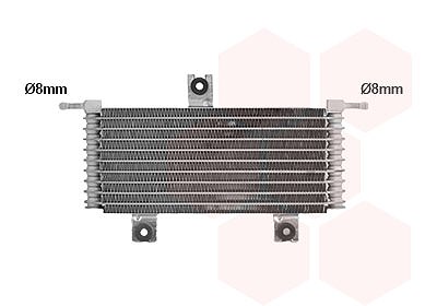 Van Wezel Ölkühler, Automatikgetriebe [Hersteller-Nr. 13013706] für Nissan von VAN WEZEL