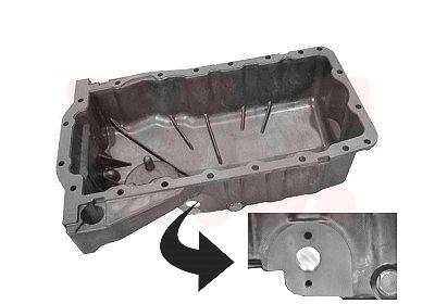 Van Wezel Ölwanne aluminium [Hersteller-Nr. 5888072] für Audi, Seat, Skoda, VW von VAN WEZEL