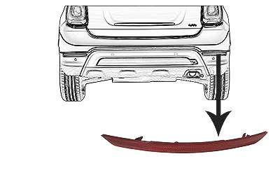 Van Wezel Rückstrahler [Hersteller-Nr. 1604930] für Fiat von VAN WEZEL