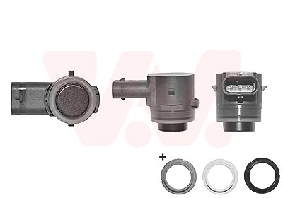 Van Wezel Sensor, Einparkhilfe [Hersteller-Nr. 7624880V] für Audi, BMW, Cupra, Seat, Skoda, VW von VAN WEZEL