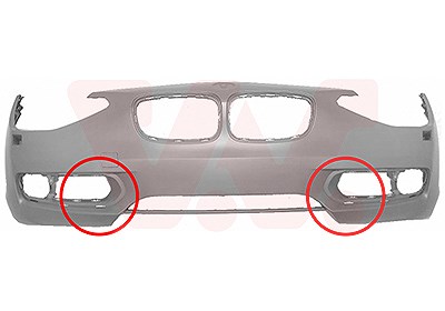 Van Wezel Stoßfänger [Hersteller-Nr. 0633578] für BMW von VAN WEZEL