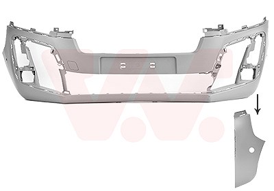 Van Wezel Stoßfänger [Hersteller-Nr. 0944575] für Citroën, Fiat, Opel, Peugeot von VAN WEZEL