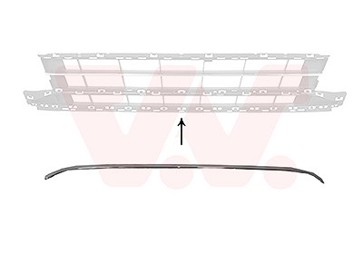 Van Wezel Zier-/Schutzleiste, Kühlergitter [Hersteller-Nr. 5742585] für VW von VAN WEZEL