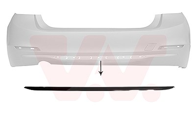 Van Wezel Zier-/Schutzleiste, Stoßfänger [Hersteller-Nr. 0670550] für BMW von VAN WEZEL