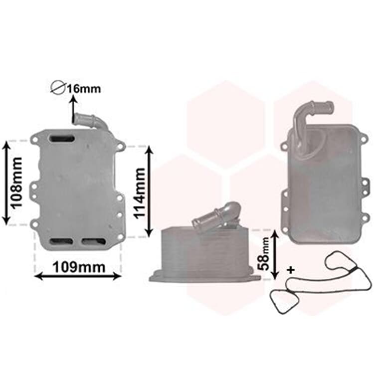 Van Wezel ?lk?hler Audi A4 A5 A6 A7 A8 Q5 Q7 VW Touareg von VAN WEZEL