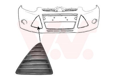 Van Wezel Blende, Stoßfänger [Hersteller-Nr. 1945594] für Ford von VAN WEZEL