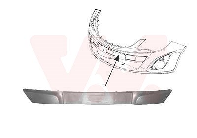 Van Wezel Blende, Stoßfänger [Hersteller-Nr. 3752580] für Opel von VAN WEZEL