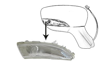 Van Wezel Blinkleuchte [Hersteller-Nr. 4373916] für Renault von VAN WEZEL