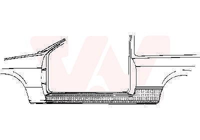 Van Wezel Einstiegblech [Hersteller-Nr. 0602.04] für BMW von VAN WEZEL