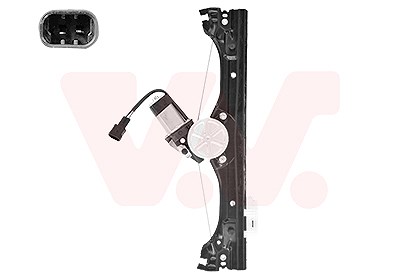 Van Wezel Fensterheber mit Motor [Hersteller-Nr. 1604262] für Abarth, Fiat von VAN WEZEL