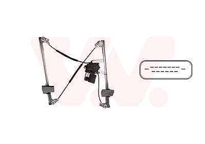 Van Wezel Fensterheber [Hersteller-Nr. 1867265] für Ford, Seat, VW von VAN WEZEL