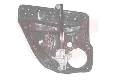 Van Wezel Fensterheber elektrisch hinten links [Hersteller-Nr. 5892263] für VW von VAN WEZEL