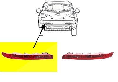 Van Wezel Heckleuchte [Hersteller-Nr. 0381929] für Audi von VAN WEZEL