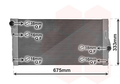 Van Wezel Kühler, Motorkühlung [Hersteller-Nr. 06002355] für BMW von VAN WEZEL