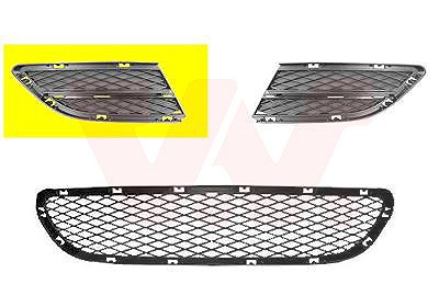 Van Wezel Lüftungsgitter, Stoßfänger [Hersteller-Nr. 0667592] für BMW von VAN WEZEL