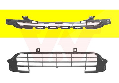 Van Wezel Lüftungsgitter, Stoßfänger [Hersteller-Nr. 0927513] für Citroën von VAN WEZEL