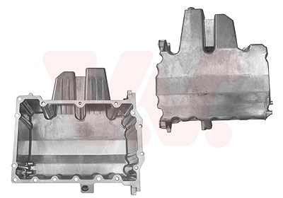 Van Wezel Ölwanne [Hersteller-Nr. 7625071] für Seat, Skoda, VW von VAN WEZEL