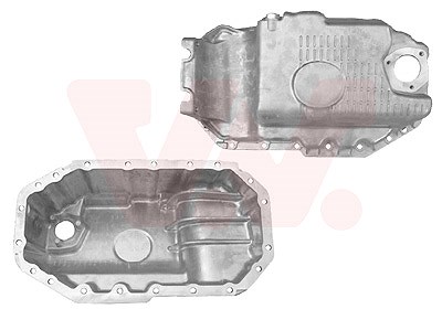 Van Wezel Ölwanne [Hersteller-Nr. 5888077] für Seat, Skoda, VW von VAN WEZEL