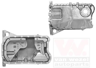 Van Wezel Ölwanne [Hersteller-Nr. 5888078] für Seat, VW von VAN WEZEL