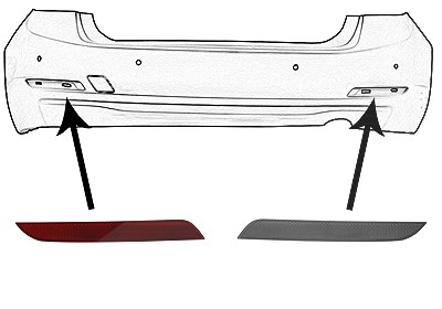 Van Wezel Rückstrahler [Hersteller-Nr. 0670939] für BMW von VAN WEZEL