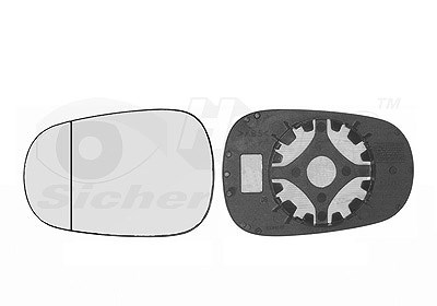 Van Wezel Spiegelglas, Außenspiegel [Hersteller-Nr. 4323831] für Renault von VAN WEZEL