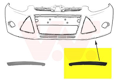 Van Wezel Spoiler [Hersteller-Nr. 1945501] für Ford von VAN WEZEL