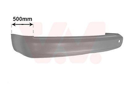 Van Wezel Stoßfänger [Hersteller-Nr. 5868546] für VW von VAN WEZEL