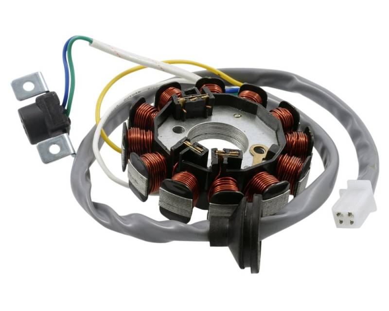 VANEZ Lichtmaschine/Stator Zündung Minarelli kompatibel für Beta Ark, MBK Mach G, Yamaha Aerox, Jog von VANEZ