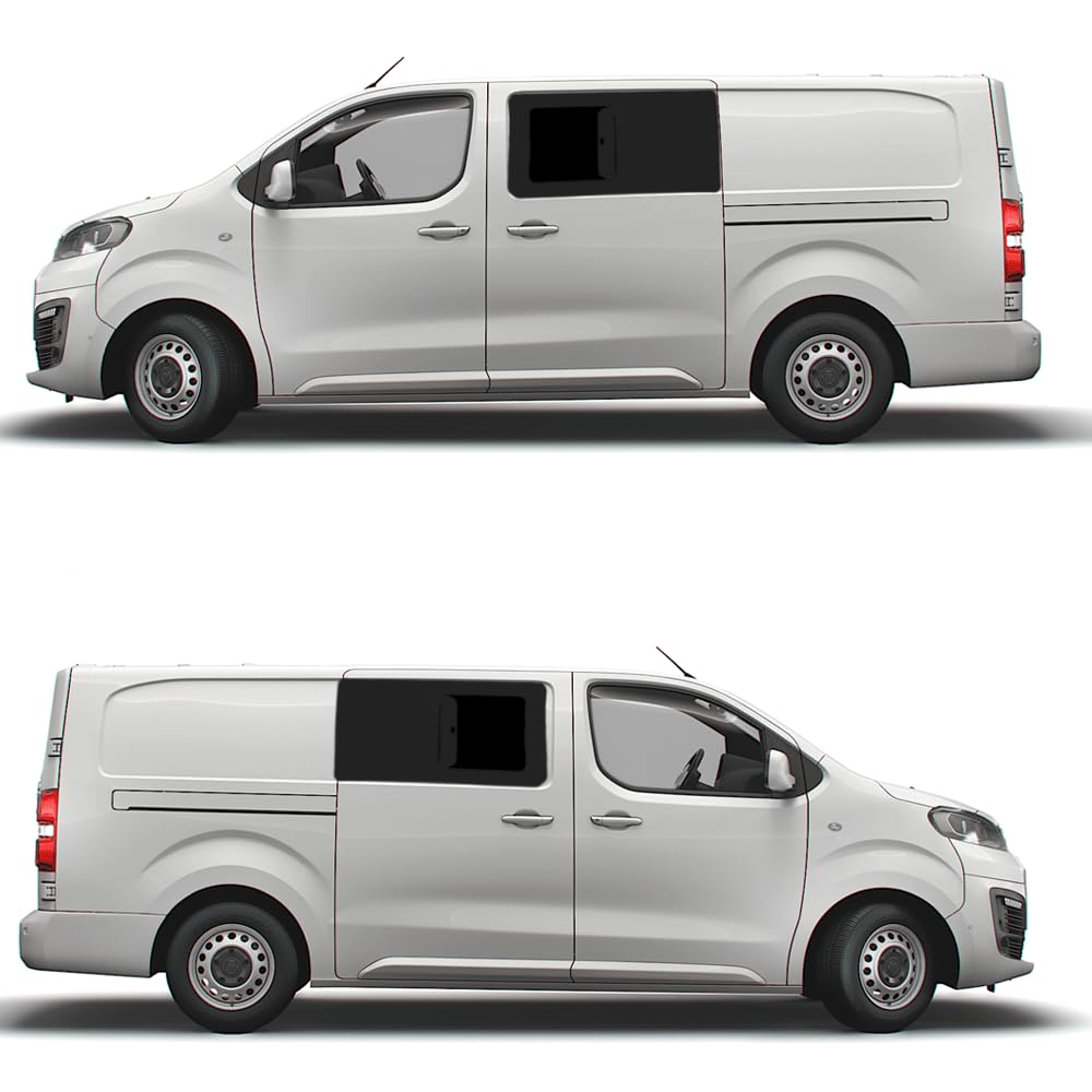 DeinVan.de Echtglas Schiebefenster vorne Links kompatibel mit Toyota ProAce L2-L3 ab 2016 | Ideal für Kastenwagen, Vans, Camper und Wohnmobile von VANLEX