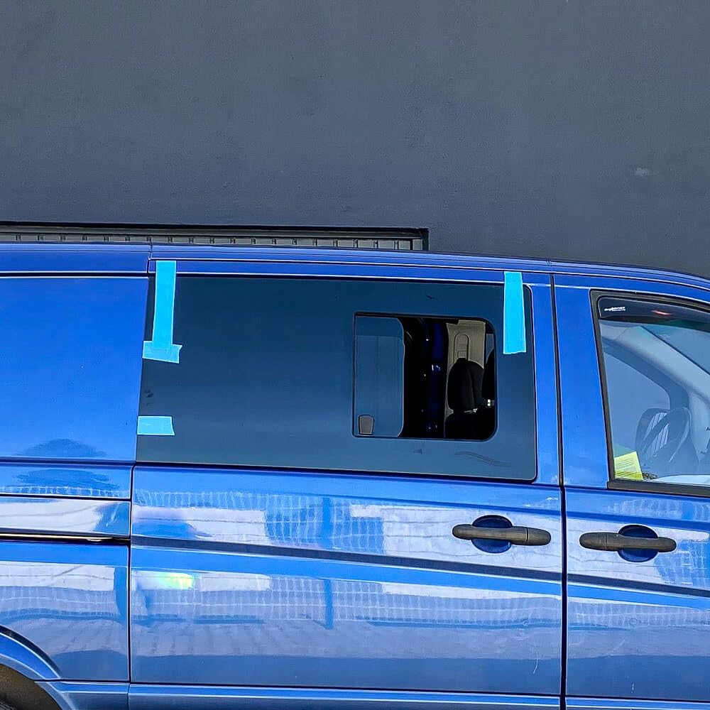 DeinVan.de Echtglas Schiebefenster vorne rechts kompatibel mit Mercedes Vito bis 2014 geeignet für Kastenwagen, Vans, Camper und Wohnmobile von VANLEX