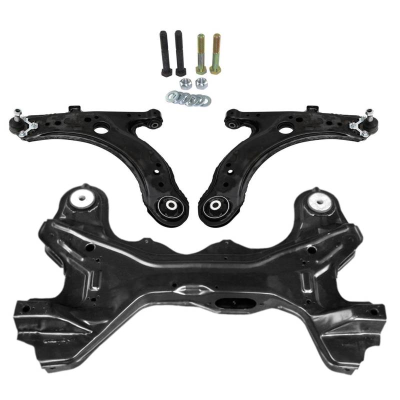 1x Achsträger 2x Querlenker Schraubensatz Vorderachse links rechts von various